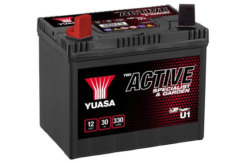 Batterie U1 12V 30Ah 330A pour tracteur tondeuse - Le Comptoir de la Batterie le Havre