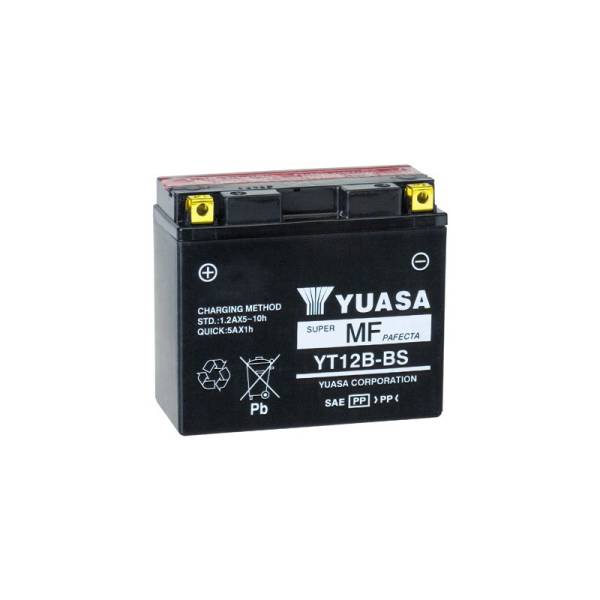 Batterie moto YT12B-BS Yuasa - Le Comptoir de la Batterie, spécialiste au Havre
