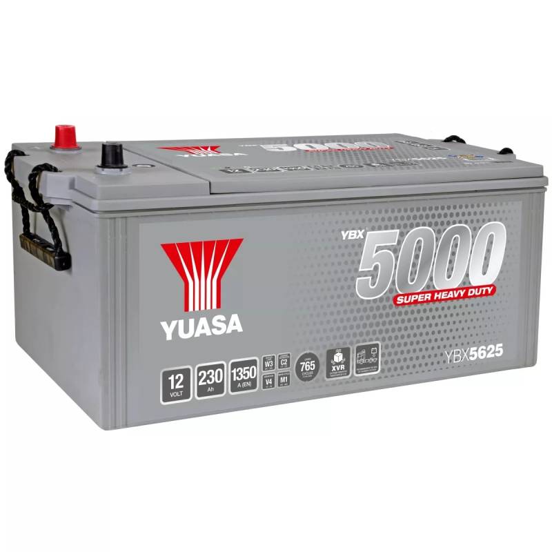 Batterie 12V 230Ah 1350A pour poids lourd - le Comptoir de la Batterie