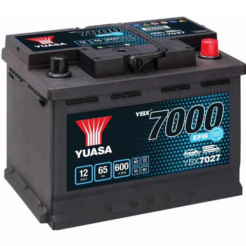 Batterie start and stop YBX7027 - Le Comptoir de la Batterie